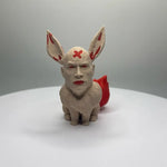 Demon Eevee Rock 3D Printed, Evil Eevee Rock Figurine