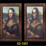 Halloween Decoration 3D Changing Face Moving Picture Frame - Spooky Ghost Portrait Halloween Wall Decoration
 