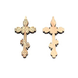 20pcs Orthodox Wood Cross Church Utensils Religious Jesus Christ