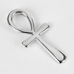 Sterling Silver Egyptian Ankh Pendant for Women & Men - .925 Egypt Symbol of Life and Immortality - 1.87 Inches Long