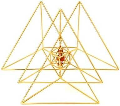 Crystal Healing Tool - Sacred Geometric Form Tetrahedron - Deva Builder - Angel Builder