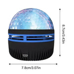 LED Water Ripple Sky Projector Light Ocean Galaxy Projecto Bedroom Night Light 14 Light Effects USB Projector Atmosphere Lamp