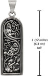 Sterling Silver Maiden Mother Crone Pendant