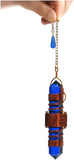 Crystal Wand Healing Tool - Etheric Weaver® Pendant with Magnets & Copper Wire - 2 1/2"