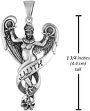 Sterling Silver Goddess Lilith Pendant