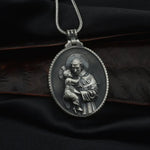 Church Utensils Jesus Cross Pendant Religious Gift Virgin Mary Catholic Holy Father Icon Necklace Prayer