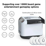 360°Rotating Automatic Card Dealer Machine Fast Accurate Card Dealing Device Automatic 2 in 1 Card Dealer Shuffler Tool