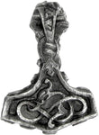 Pewter Urnes Style Thors Hammer Pendant