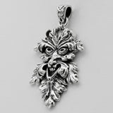 Sterling Silver Laughing Leafman Pendant