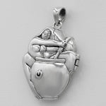 Sterling Silver Goddess Cerridwen Aromatherapy Locket