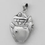 Sterling Silver Goddess Cerridwen Aromatherapy Locket