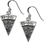 Sterling Silver Imbolg Wiccan Holiday Sabbat Dangle Earrings