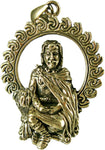 Bronze Celtic God Lugh Pendant; 1.5 Inches Tall