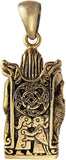 Bronze Norse Freyr Viking God of Harvest Pendant