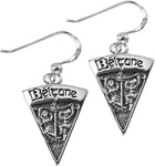 Sterling Silver Beltane Wiccan Sabbat Dangle Earrings