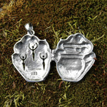 Sterling Silver Goddess Cerridwen Aromatherapy Locket