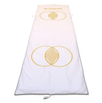 Magnetic Healing Mat System with Two Quartz Crystal Healing Earth Vajras