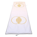 Magnetic Healing Mat System with Two Quartz Crystal Healing Earth Vajras