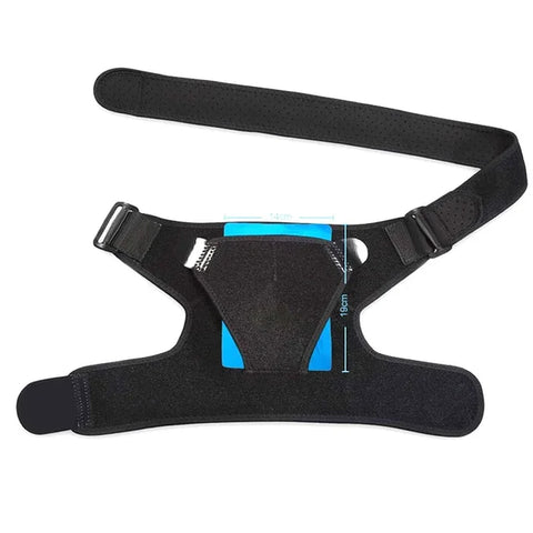 Sports Recovery Shoulder Brace for Men and Women Back Stability Support Adjustable Fit Sleeve Wrap Relief Injuries Tendonitis