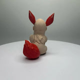 Demon Eevee Rock 3D Printed, Evil Eevee Rock Figurine