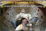 Buddha Maitreya the Christ OM Mantra - Meditation Poster