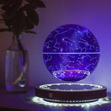 Levitating Lamp Magnetic Levitation Globe LED Earth Floating Rotating Globe Bedside Novelty Christmas Gifts Galactic Starry Sky