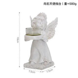 Angel Candlestick Resin Crafts Home Decoration Candle Holder