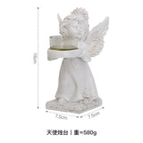 Angel Candlestick Resin Crafts Home Decoration Candle Holder