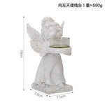 Angel Candlestick Resin Crafts Home Decoration Candle Holder