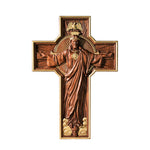 Ascension of Jesus, catholic cross, statue of Jesus on the cross, decorative Christian cross, baptism