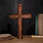 Big cross, cross wall decor, Christian holy cross, hanging wooden cross, home church room decoration, free shipping