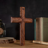 Big cross, cross wall decor, Christian holy cross, hanging wooden cross, home church room decoration, free shipping