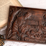 Christmas Nativity Scene for Home and Decor, Religious Figure, Mural Holy Family, Jesus Christ, Complete Catholic Christmas Gift