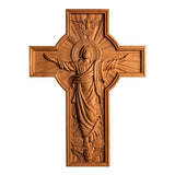 Crucifixes for wall jesus wall decoration religious wall hanging mural painting christian church jesus ascension catholic easter