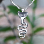 Fashion 3D  New Cobra Snake Pendant Necklace Fashion Metal Chain Jewelry Animal Accessories