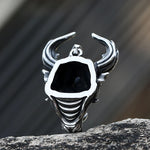 New Stainless Steel Prajna Evil Dragon Head Pendant Necklace For Man Punk Animal Jewelry Boy friend Gift