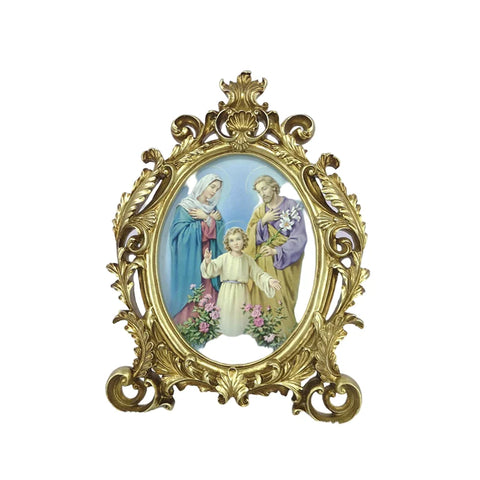 Holy Faimly Home Decoration Religious Virgin Mary Icon Resin Catholic Church Relic Crafts Christ Orthodox Decor