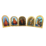 Holy Family Icons Orthodox Jesus Figures Virgin Mary Catholic Church Relic Utensils Christmas Christ Gift Religious Home Decor