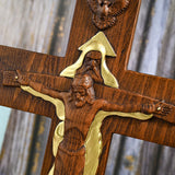 Holy Trinity Cross Christian Wall Wooden Cross Baptism Jesus Christ Decoration Holy Spirit Catholic Religion Saint Wall Hanging