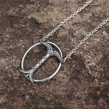 Irminsul Pendant Necklace Stainless Steel Jewelry Great Gift For Lady