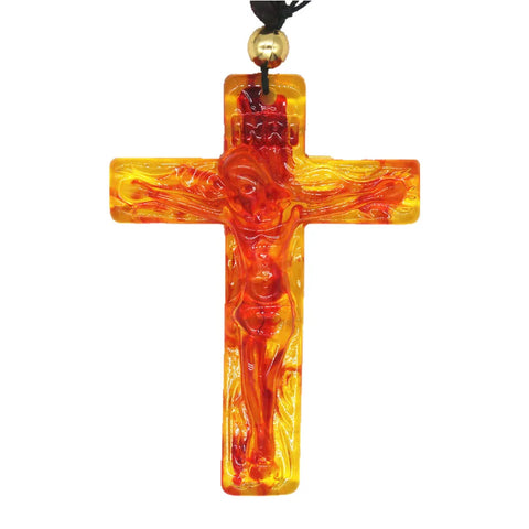 Jesus Cross Resin Catholic Religious Church Utensils Christmas Christ Wall Decor Prayer Figure Gift