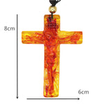 Jesus Cross Resin Catholic Religious Church Utensils Christmas Christ Wall Decor Prayer Figure Gift