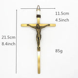 Jesus Cross Wall Decor Church Crucifix Religious Catholic Prayer Orthodox Cross Christ