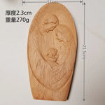 Jesus State Wood Holy Family Virgen Maria Crafts Catholic Religious Home Decoration Church Utensils