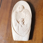 Jesus State Wood Holy Family Virgen Maria Crafts Catholic Religious Home Decoration Church Utensils