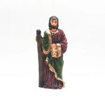 Manger Christmas Nativity Scene Figures Crib Catholic Ornament Jesus Christ Decor