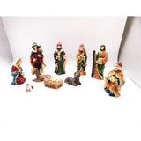 Manger Christmas Nativity Scene Figures Crib Christmas Catholic Easter Christ Decor