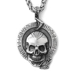 New Fashion Men Jewelry Stainless Steel Norse Mythology Einherjar Pendant Necklace