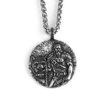 Norse God Tyr Stainless Steel Pendant Necklace Good Quality Viking Jewelry