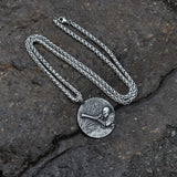 Norse mythology Heimdall Stainless Steel Pendant Necklace Good Quality Viking Jewelry